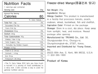 Mango Freeze-Dried