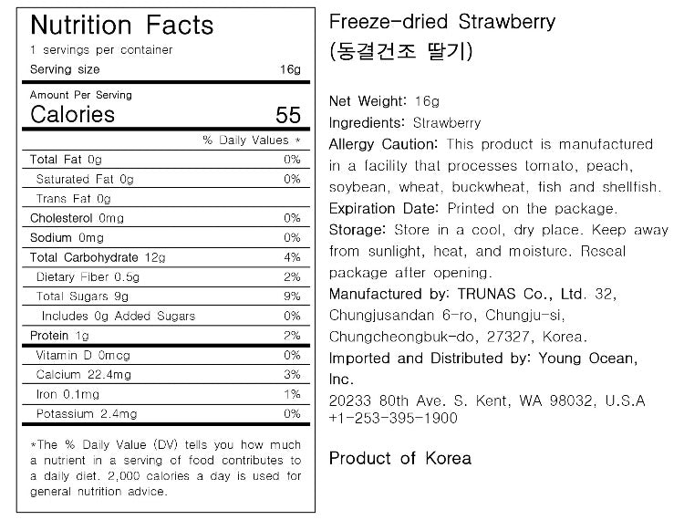 Strawberry Freeze-Dried