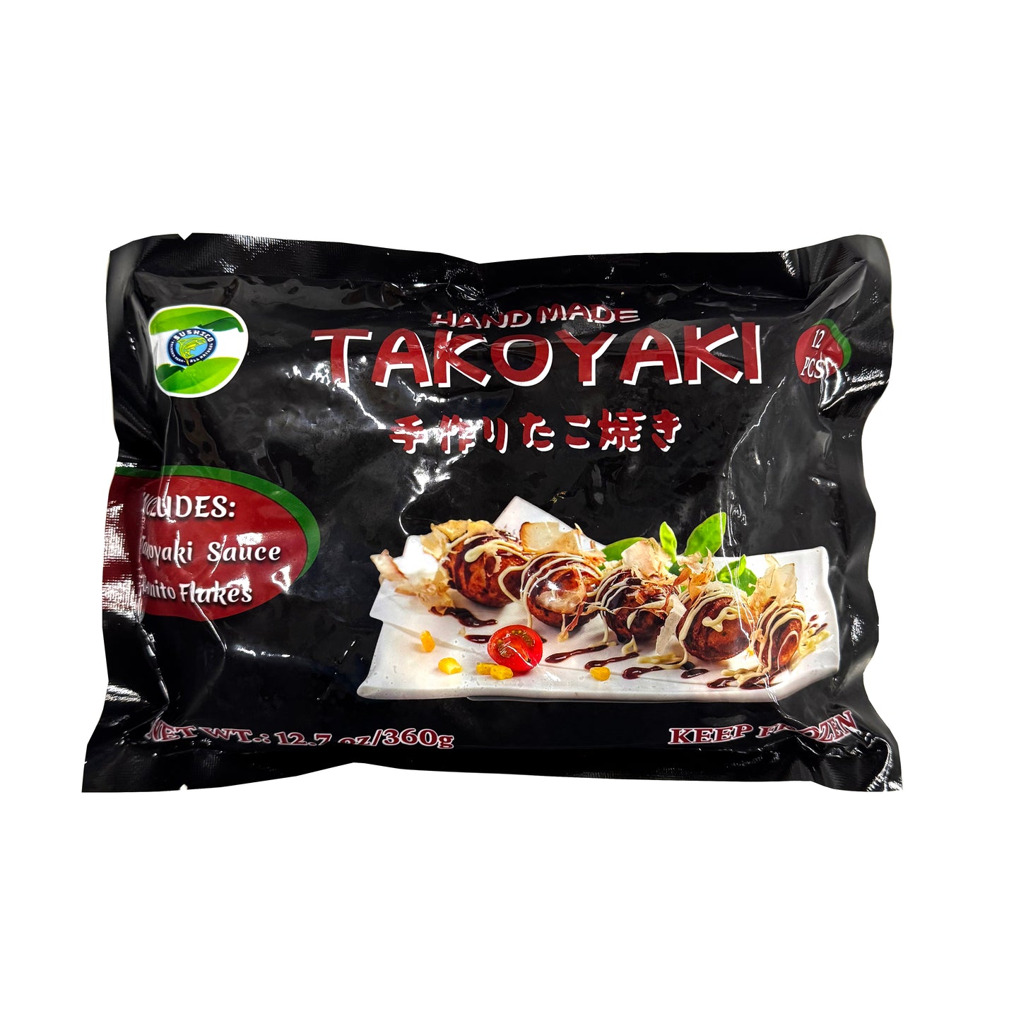 GRILLED WHEAT CAKES WITH OCTOPUS (Takoyaki) 12PCS