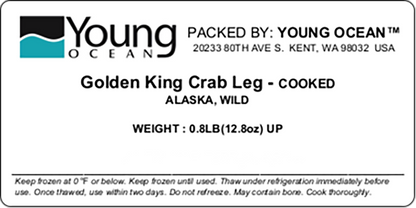 King Crab Golden-Broken Pieces