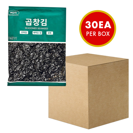 Seaweed Gim Curly-Seasoned 1 box (30ea)