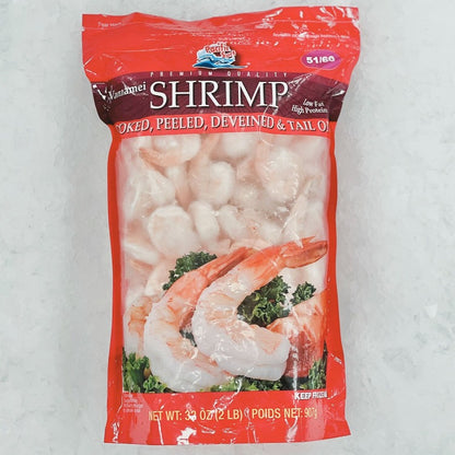 Shrimp-Cooked Tail On 51/60