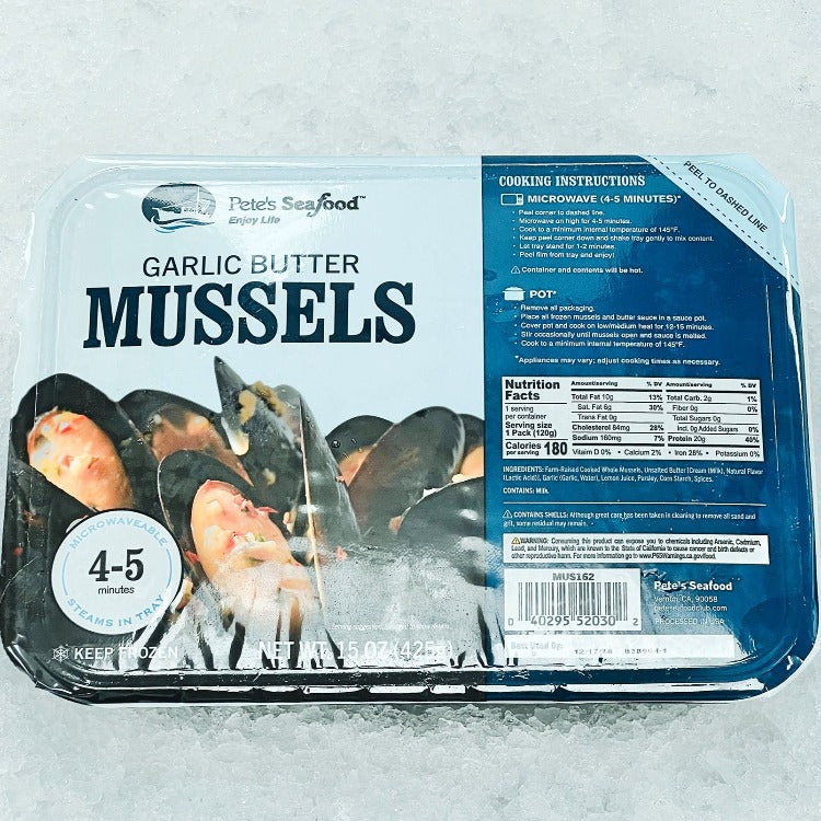 Garlic Butter Mussels