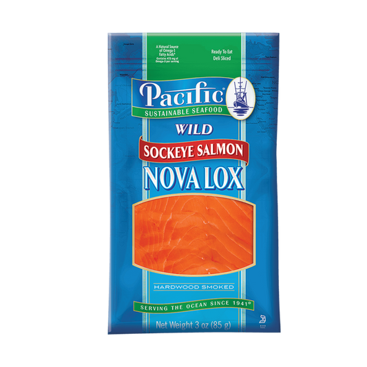 Salmon-Smoked Nova Lox Sockeye