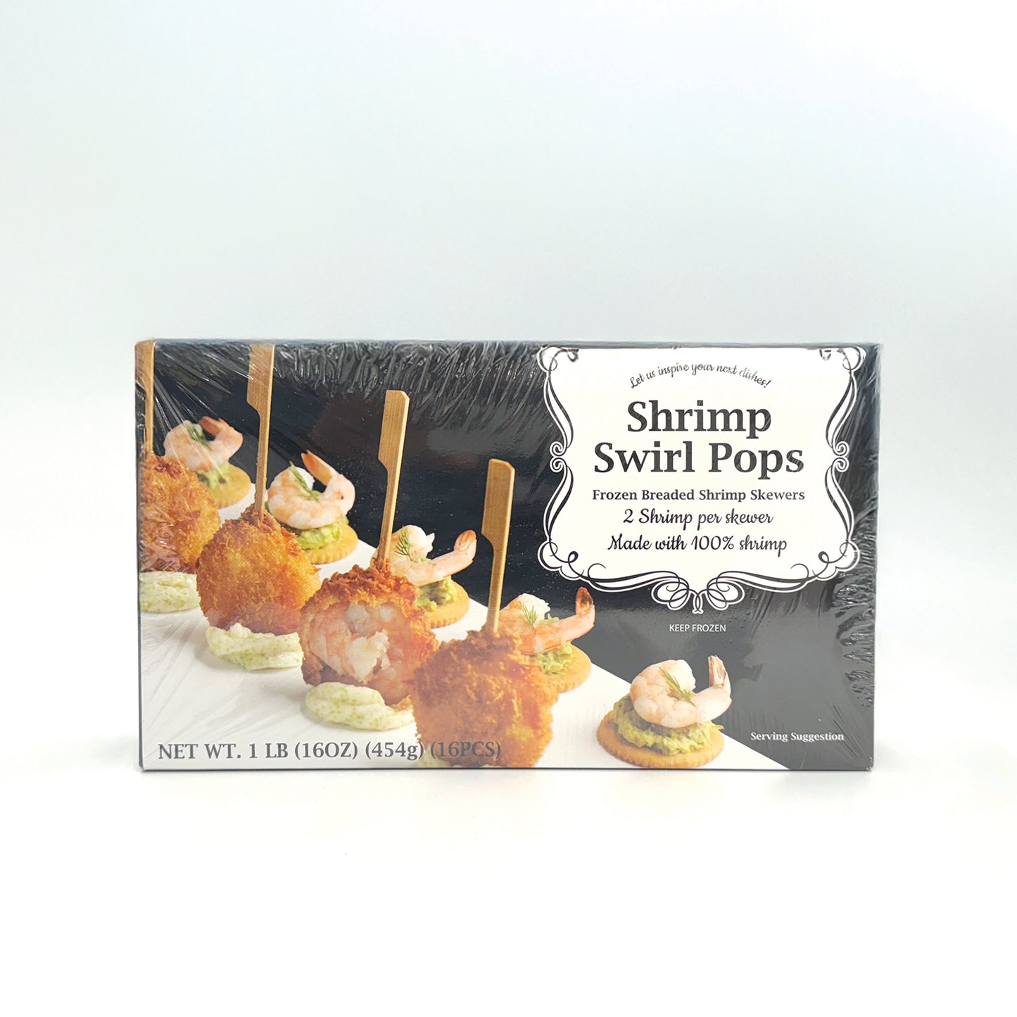 Shrimp Swirl Pops