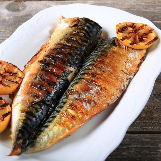 Indulge in the rich, savory flavors of our fresh grilled mackerel, a perfect addition to your healthy diet. Our mackerel is carefully selected for its superior quality and taste, ensuring a delightful culinary experience.