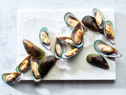 Mussels-Green New Zealand Half Shell